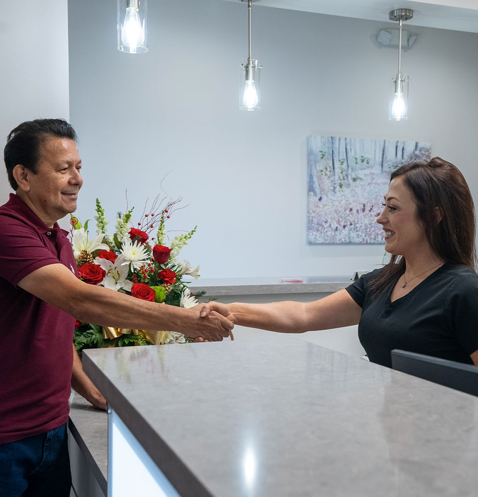 armando with office lady