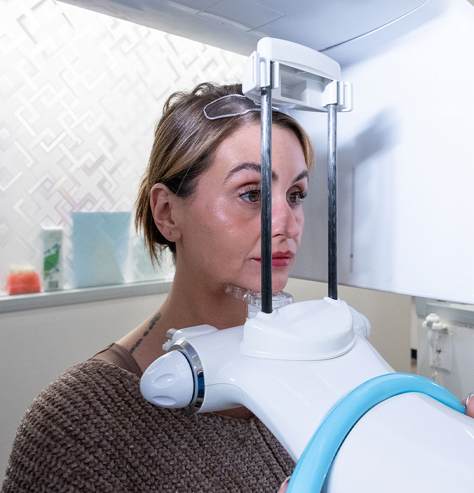 brittany getting cbct