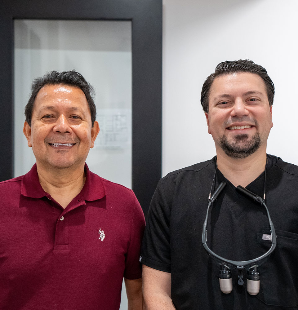 armando with dr beck