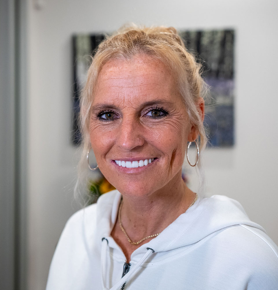 jen with dental implants