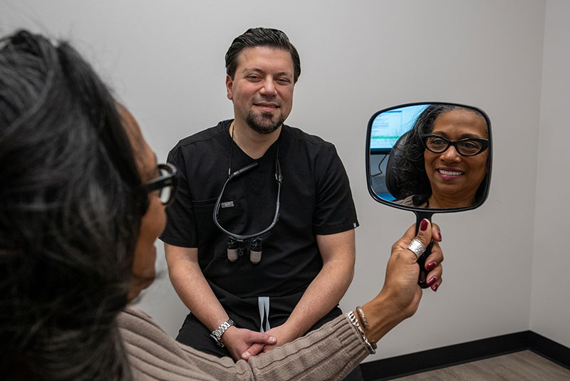 dr beck dental implant patient