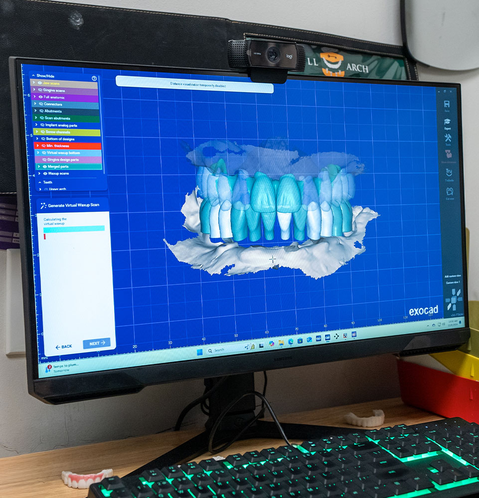 digital work flow screen